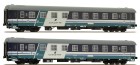 55116 ACME Set of 2 couchette cars type 1959T in XMPR livery